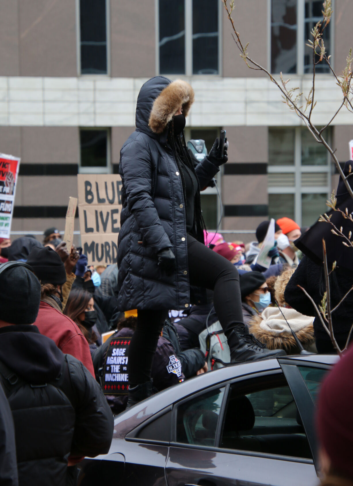 Monday, April 19 protest 2